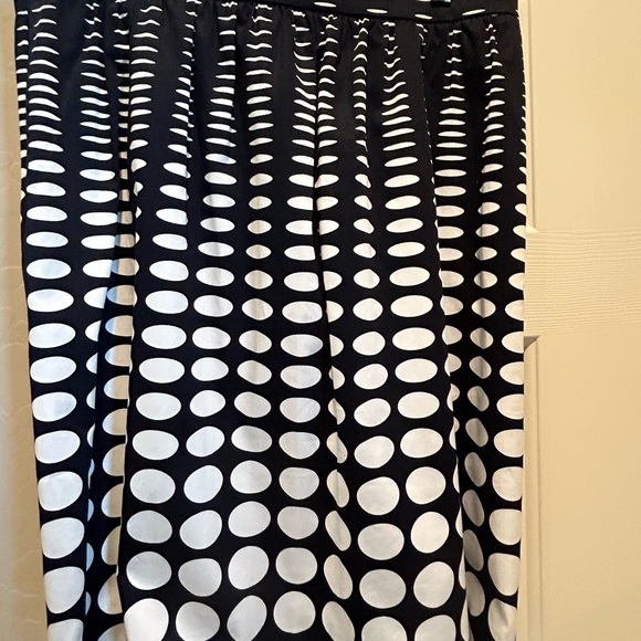 J. Crew Polka Dot A-Line Skirt with Pockets, Size 12 - Picture 3 of 5